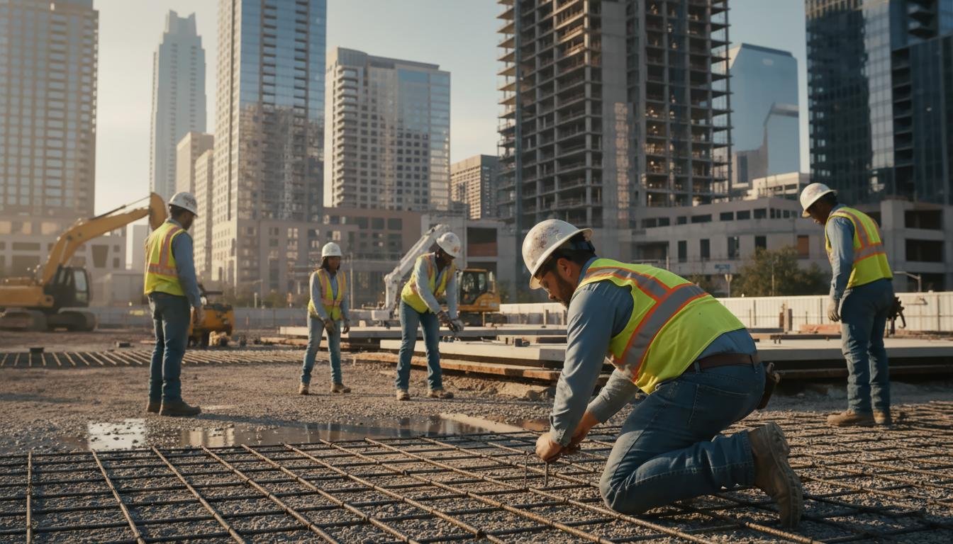 Mivan construction at Aura Skyrise